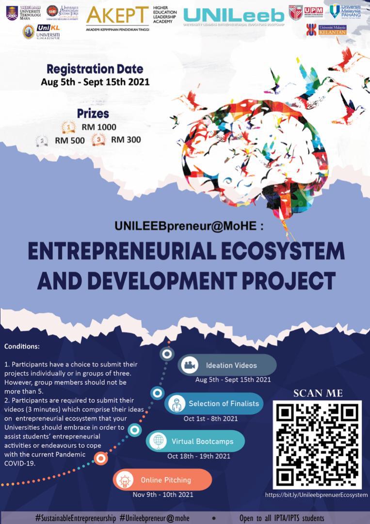 ENTREPRENEURIAL ECOSYSTEM AND DEVELOPMENT PROJECT