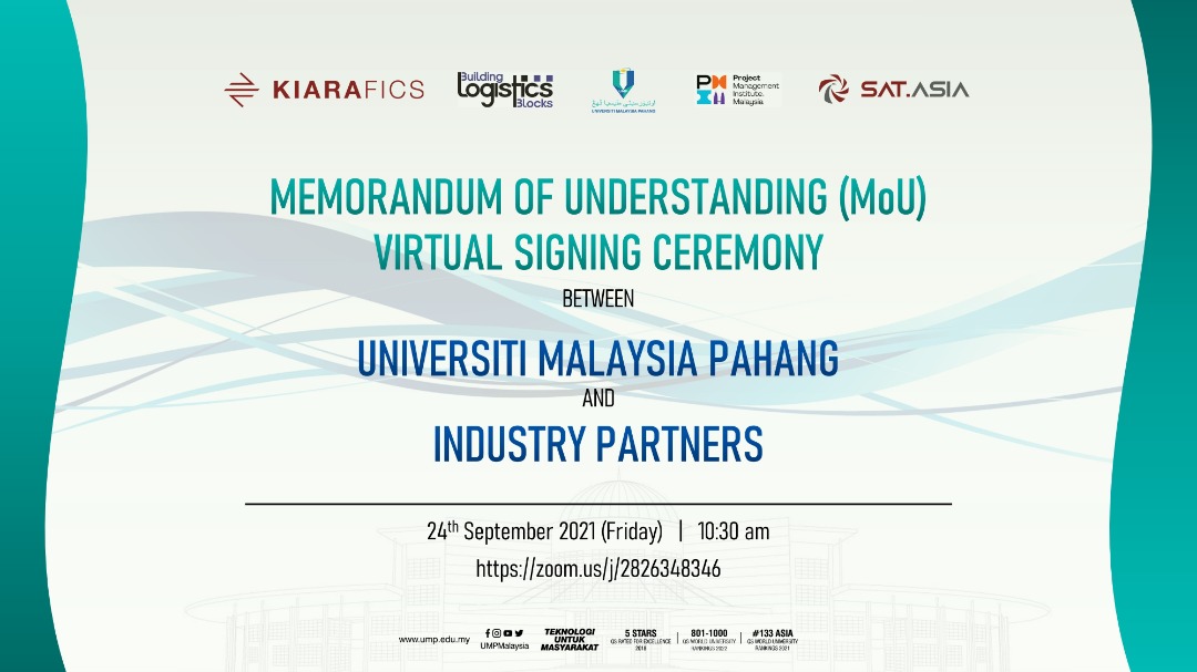INVITATION TO MoU SIGNING SESSION CEREMONY BETWEEN UMP AND INDUSTRY PARTNERS