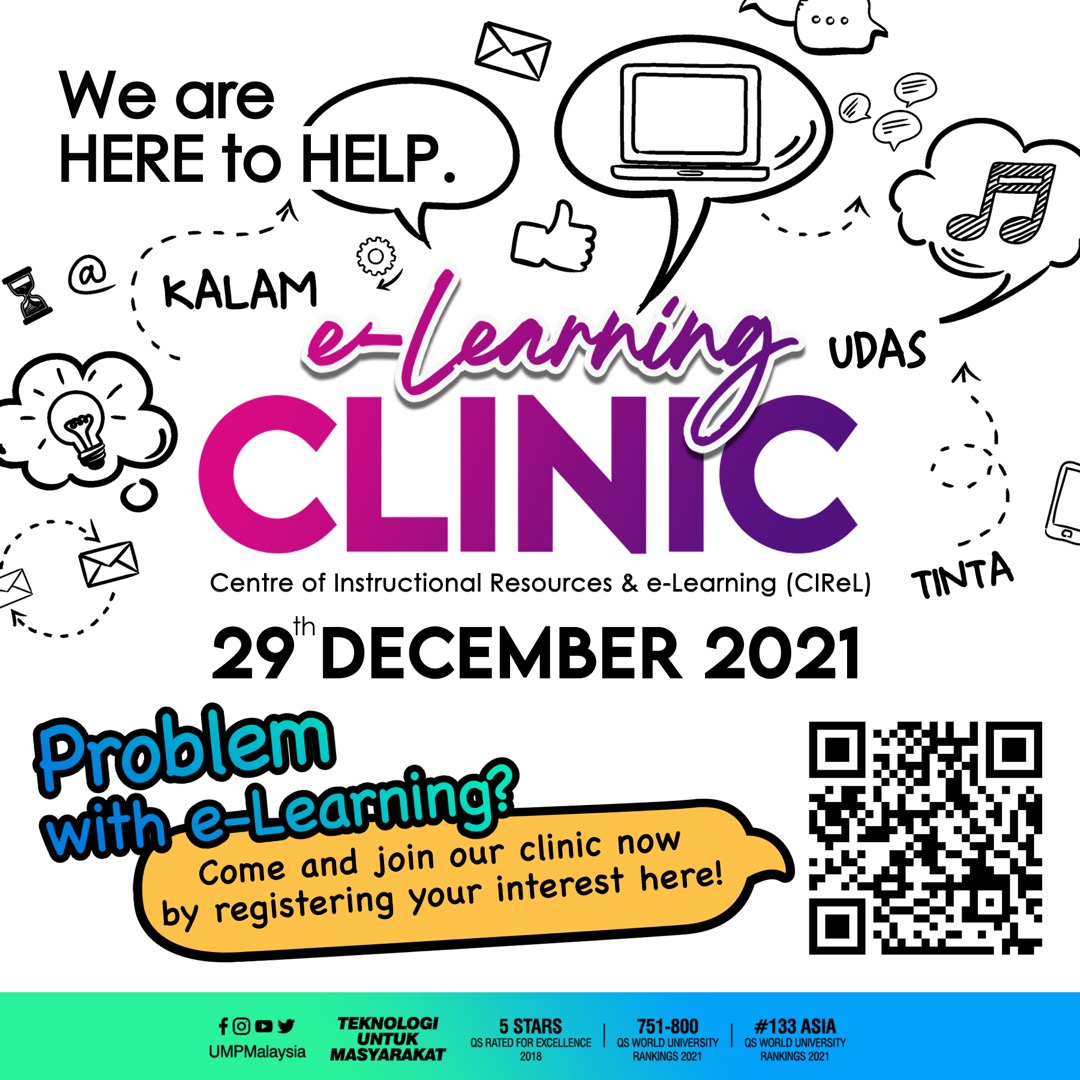 e-Learning Clinic: Problem with e-Learning?