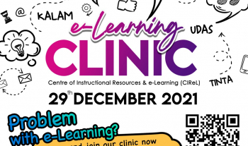 e-Learning Clinic: Problem with e-Learning?