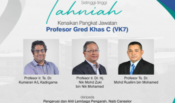 Tahniah kepada Profesor Ts. Dr. Mohd Rusllim diatas Kenaikan Pangkat Jawatan Professor Gred Khas C (VK7) 